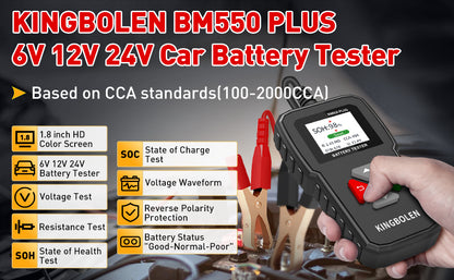 KINGBOLEN BM550 Plus Car Battery Tester Product description