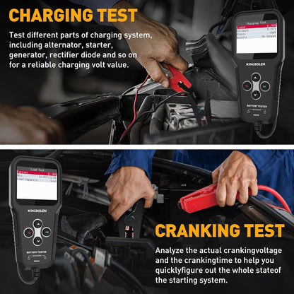 KINGBOLEN BM520 6V 12V 24V Auto Battery Tester Product description