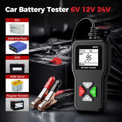 KINGBOLEN BM550 Car Battery Tester
